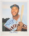 2003 Willie McCovey San Francisco Giants Signed 16" x 20" Lithograph (JSA)