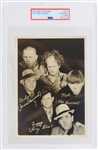 1940s The Three Stooges 5x7 Souvenir Photo (PSA Type III)