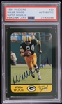 1991 WillieWood Green Bay Packers Signed Super Bowl II #30 Trading Card (PSA/DNA Slabbed)