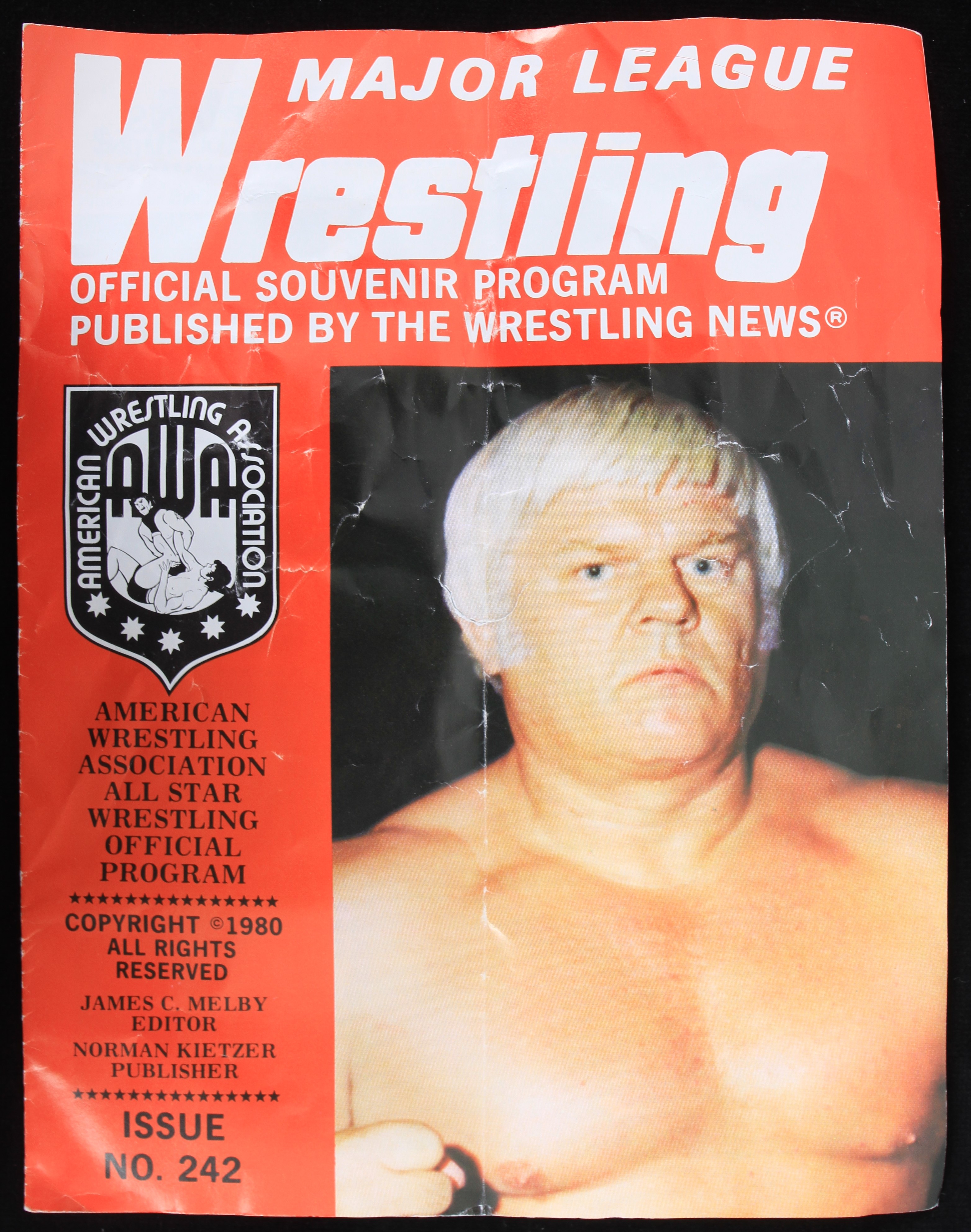 Lot Detail - 1980 Major League Wrestling Official Souvenir Program