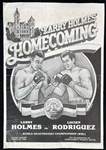 1983 Larry Holmes Lucien Rodriguez World Heavyweight Championship Title Bout 22" x 32" Poster