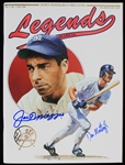 1990 Joe Dimaggio and Don Mattingly New York Yankees Signed Legends Sports Memorabilia Price Guide (JSA)