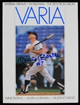 1988 Mickey Mantle New York Yankees Autographed Varia Magazine (JSA)