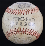 1949 Ty Cobb Detroit Tigers Signed & Inscribed Baseball (Full JSA Letter)