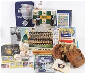 1940s-2000s Baseball, Football, Golf Magazines, Mugs, Newspapers, & more (Lot of 125+)