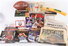 1940s-2000s Baseball, Football, Golf Magazines, Mugs, Newspapers, & more (Lot of 125+)