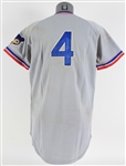 1972 Hank Aguirre Chicago Cubs Game Worn Road Jersey (MEARS LOA)