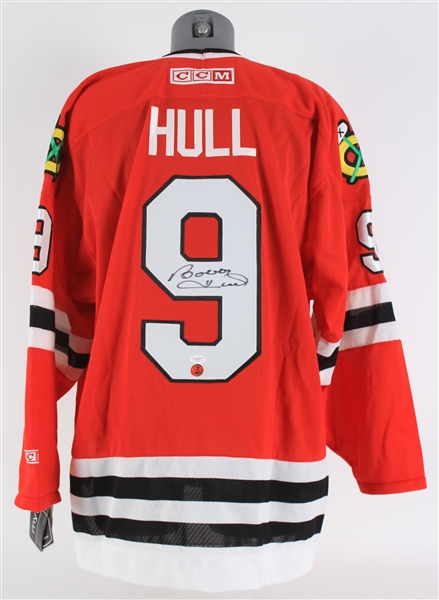 2000s Bobby Hull Chicago Blackhawks Signed Jersey (*JSA*)