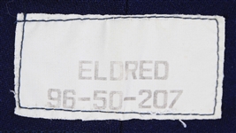 1996 Cal Eldred Milwaukee Brewers Game Worn Alternate Jersey (MEARS LOA)