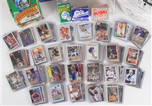1980s-90s Baseball, Basketball, Hockey Trading Cards, Framed Posters and more 