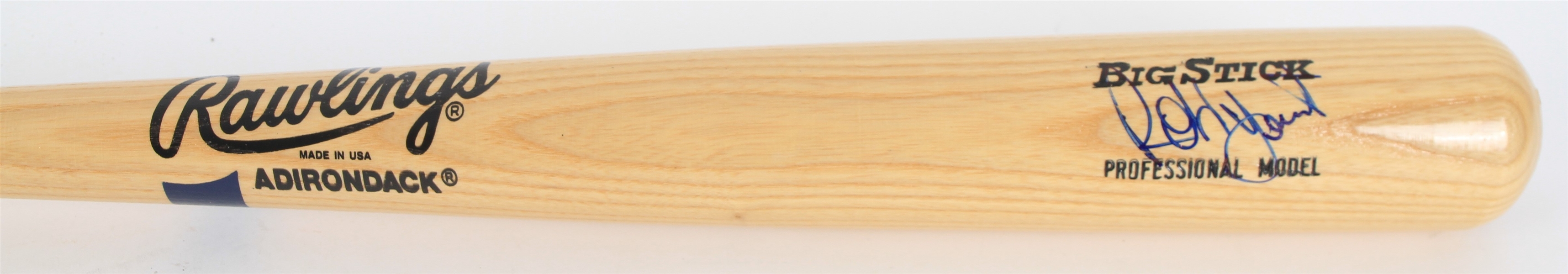 1990-97 Robin Yount Milwaukee Brewers Signed Rawlings Adirondack Bat (JSA)
