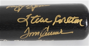 1983-90 300 Win Club Multi Signed Rawlings Adirondack Bat w/ 8 Signatures Including Tom Seaver, Nolan Ryan, Warren Spahn, Steve Carlton & More (JSA) 204/300