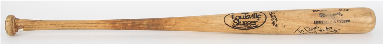 1989 (July 2) Robin Yount Milwaukee Brewers Signed Louisville Slugger Professional Model 2,500th Career Hit Game Used Bat (MEARS A9.5/PSA GU 9.5/JSA)