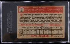 1952 Phil Rizzuto New York Yankees Topps #11 Red Back (SGC Good 2)