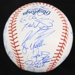 2001 Chicago Cubs Team Signed OML Selig Baseball w/ 30 Signatures Including Fred McGriff, Joe Girardi, Don Baylor & More (*Full JSA Letter*)