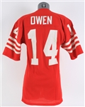 1974-75 Tom Owen San Francisco 49ers Game Worn Home Jersey (MEARS LOA)