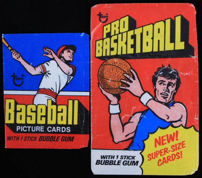 Lot Detail - 1976-1977 Topps Pro Basketball Super Size Trading Card ...