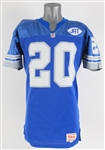 1991 Barry Sanders Detroit Lions Game Worn Home Jersey (MEARS A10)