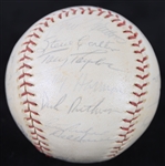 1974 Philadelphia Phillies Team Signed Baseball w/ 21 Signatures Including Steve Carlton, Bob Boone, Danny Ozark & More (JSA)