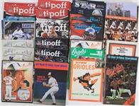 1970s-2000s Baseball, Basketball, Football Programs, Yearbooks & Magazines (Lot of 60+)
