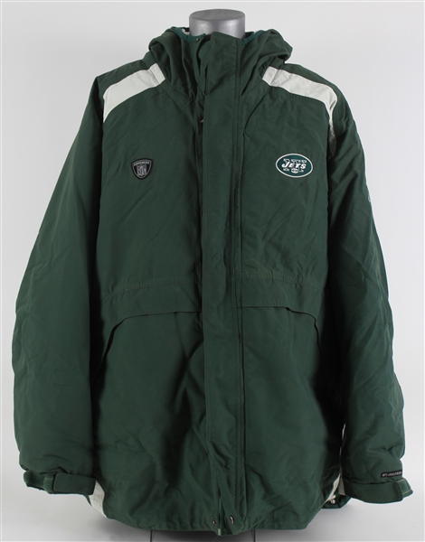 2000s New York Jets NFL Equipment Sideline Parka (MEARS LOA)