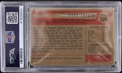 1954 Duke Snider Brooklyn Dodgers Bowman #170 Baseball Trading Card (PSA Slabbed Good 2)