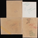 1975-78 Tony Dorsett University of Pittsburgh/Dallas Cowboys Wire Photo Collection - Lot of 4