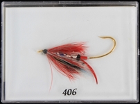 Ted Williams Boston Red Sox Atlantic Salmon Flies by Edward "Muzzy" Muzeroll (from his personal collection, MEARS LOA)