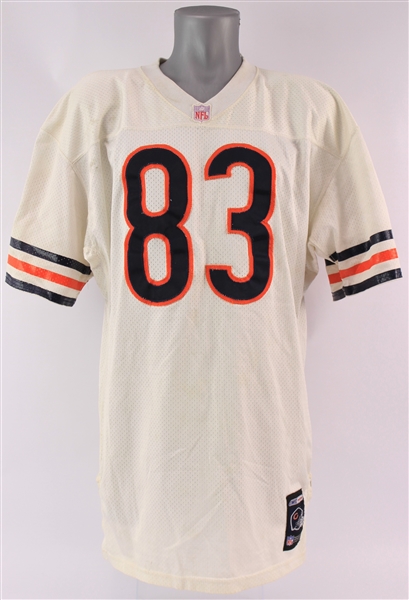 2001 David Terrell Chicago Bears Game Worn Road Jersey (MEARS A10)