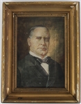 1897-1901 William McKinley 25th President of the United States 7" x 10" Canvas Depiction