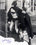 1949 Johnny Duncan Batman & Robin Serial Signed LE 16x20 B&W Photo (JSA)