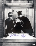 1949 Johnny Duncan Batman & Robin Serial Signed LE 16x20 B&W Photo (JSA)