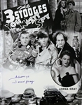 1940 Lorna Gray Three Stooges Signed LE 16x20 B&W Photo (JSA)