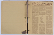 1880's-2020's Presidential Memorabilia Collection - Lot of 11 w/ Charles Rebstock Steel Plate Portraits, Lincoln Lore Bulletins & Campaign Items