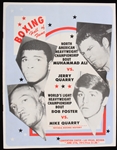 1972 Muhammad Ali Jerry Quarry World Heavyweight Championship Title Bout Fight Program (Troy Kinunen Collection)