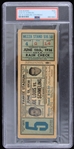 1936 (June 18th) Joe Lois vs Max Schmeling Boxing Match at Yankee Stadium Ticket Graded VG-3 (PSA Slabbed)