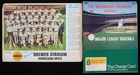 1968-1971 Milwaukee Brewers/Chicago White Sox Program and Team Photo (Lot of 2)