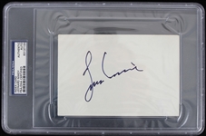 Leonard Nimoy Autographed Index Card (PSA Slabbed)