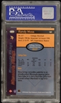 1998 Randy Moss Collector's Edge 1st Place #157 Trading Card (PSA Mint 9)