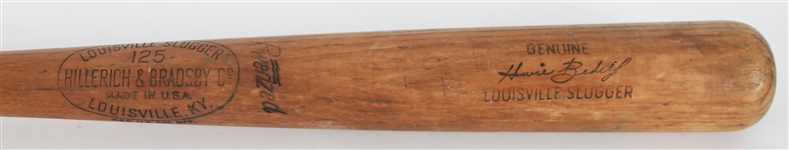 1962 Howie Bedell Milwaukee Braves H&B Louisville Slugger Professional Model Game Used Bat (MEARS LOA) (MEARS LOA)