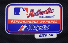 2011 Zach Braddock Milwaukee Brewers Alternate Jersey (MEARS LOA/MLB Hologram)