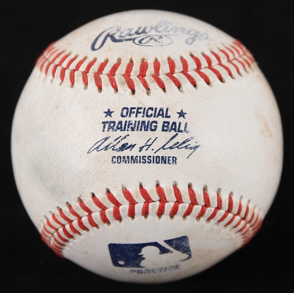2000s Official Bud Selig Batting Practice Baseball (MEARS LOA)