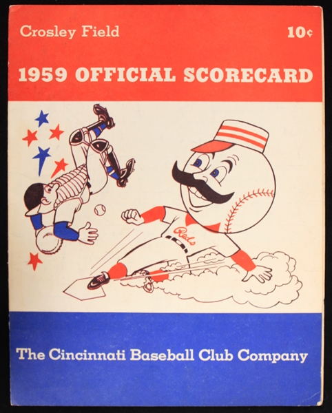 Lot Detail - 1959 (August 17) Cincinnati Reds San Francisco Giants ...