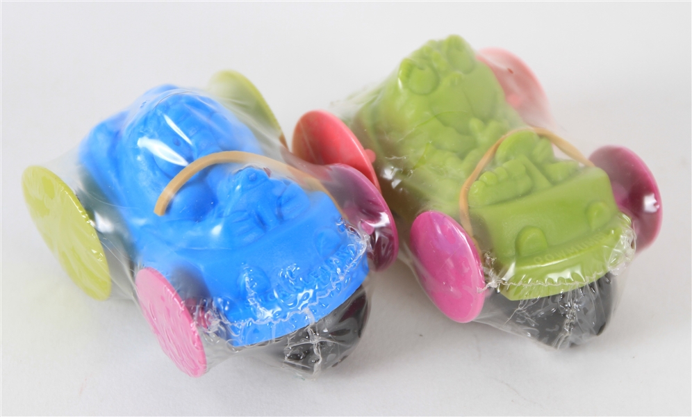 1975 Freakies Cereal Freakmobiles Sealed Premiums - Lot of 2