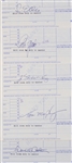 1970s Milwaukee Brewers Signed Sheraton Dallas Hotel Receipts Including Jim Bragan, Tom Murphy, Al Widmar and more (Lot of 25)(JSA)
