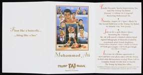 1990's Muhammad Ali World Heavyweight Champion Signed Tribute Night Program (JSA/Troy Kinunen Collection)