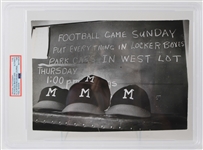 1965 Milwaukee Braves Green Bay Packers Milwaukee County Stadium 7.5" x 10" Original Photo (PSA Slabbed Type 1)