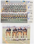 1960s-90s Green Bay Packers Photos - Lot of 2 w/ 1999 Team Photo & Jeter Wood Brown Adderley Signed 11" x 14" (JSA)