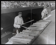 Babe Ruth New York Yankees Black and White 11x14 Photo