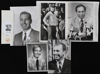 1960s-1980s Bart Starr Green Bay Packers 1.5"x1.5", 4x6, and 8x10 Black and White Photos (Lot of 9)